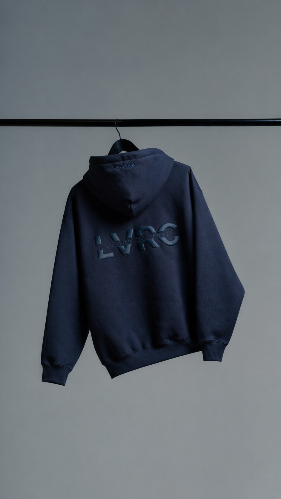 Navy Leverage Hoodie