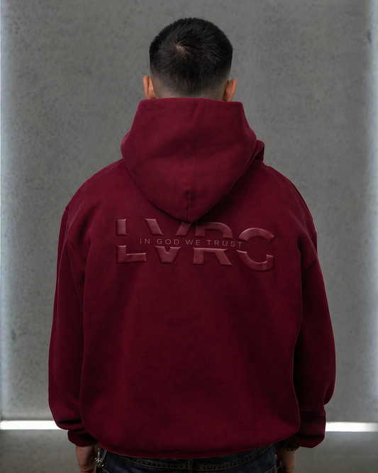 Maroon Leverage Hoodie