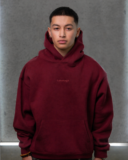 Maroon Leverage Hoodie