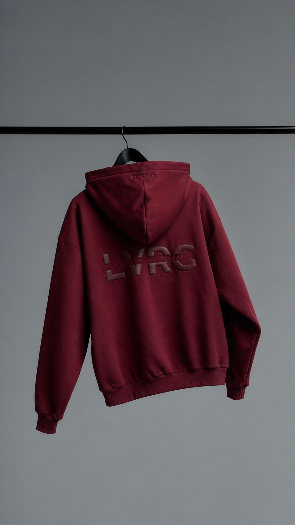 Maroon Leverage Hoodie