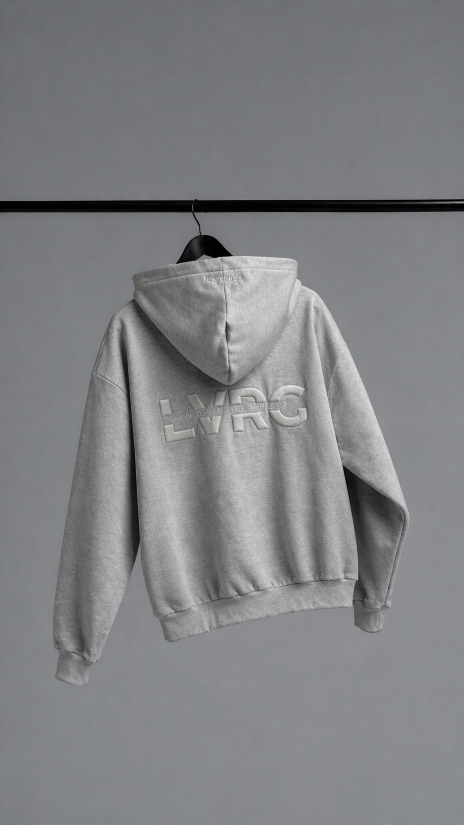 Grey Leverage Hoodie