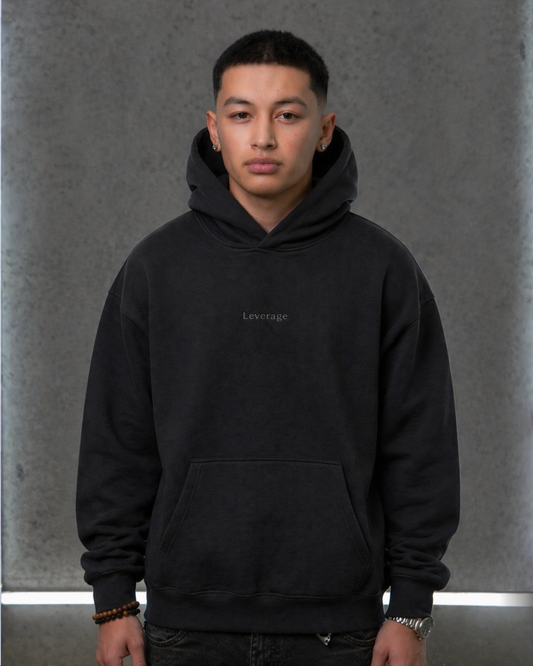 Black Leverage Hoodie