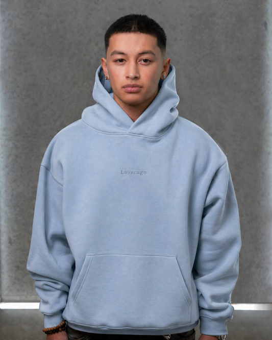 bright Blue Leverage Hoodie