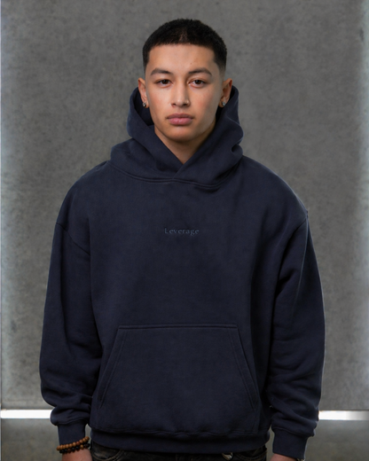Navy Leverage Hoodie