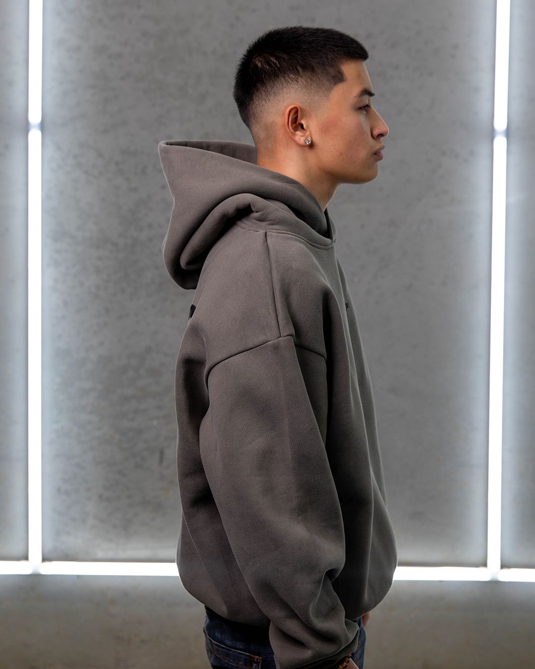 Charcoal Leverage Hoodie